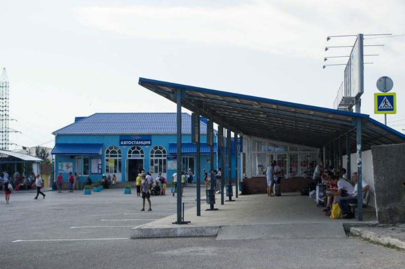 Автостанция города Судак